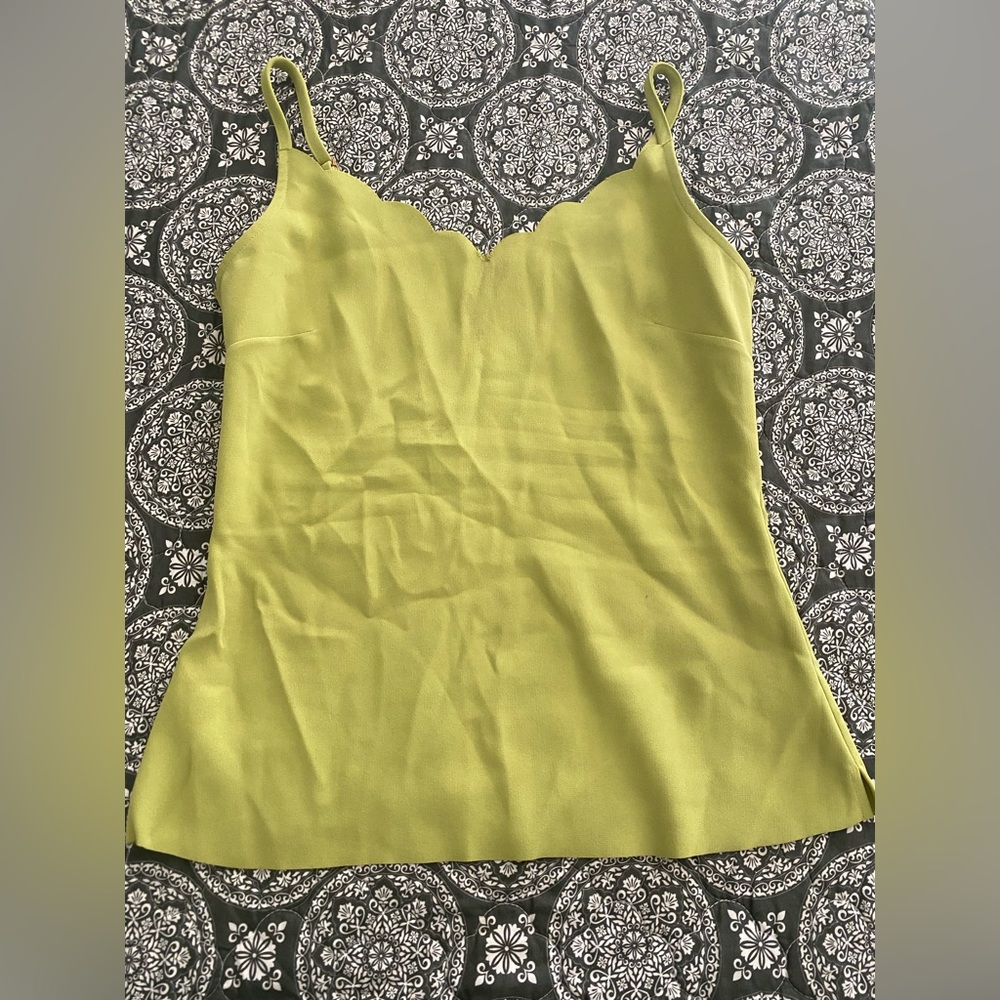 Ted Baker Scallop Top (Siina)-Green XS